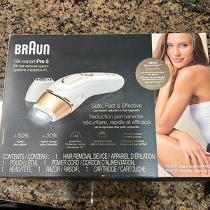 BRAUN IPL HAIR REMOVAL